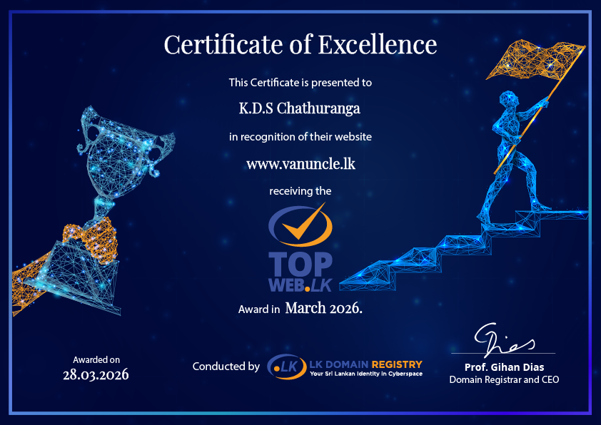 TopWeb certificate march 2026